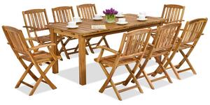 Mobilier terasă din lemn Jakarta/Delhi 8 Garden Point