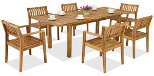 Mobilier terasă din lemn Jakarta/Timor 6 Garden Point