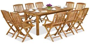 Mobilier terasă din lemn Jakarta/Delhi 10 Garden Point