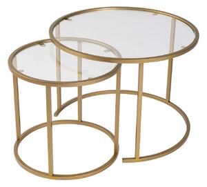 Set de 2 măsuțe de cafea Grammy (auriu). Promo -15%. 1153378