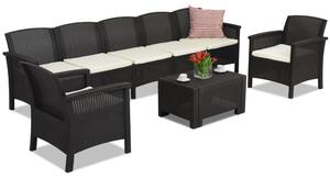 Mobilier de grădină Venezia Coffee Max 7 Bica maro