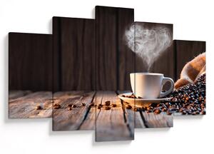 Tablou - Timp pentru cafea (150x105 cm)