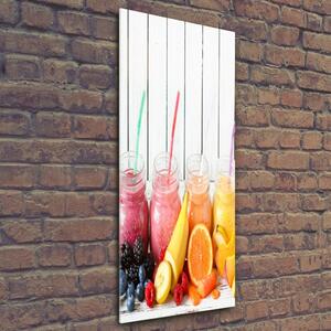 Fotografie imprimată pe sticlă cocktail-uri colorate
