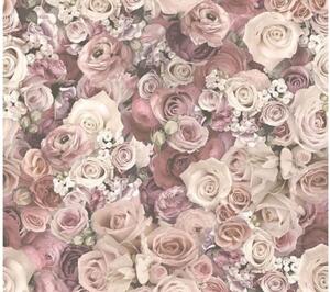 Tapet vlies pentru perete urban flowers 32722-2