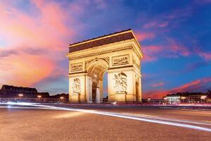 Fototapetă vlies arcul de triumf 375 x 250 cm