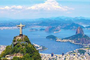 Fototapetă vlies vedere asupra rio de janeiro 375 x 250 cm