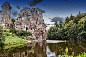 Fototapetă vlies stâncă de gresie 375 x 250 cm