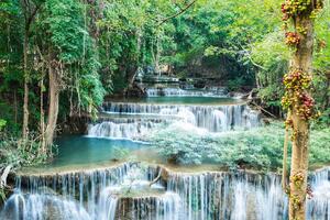Fototapetă vlies cascade din kanchanaburi 375 x 250 cm