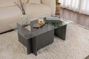 Măsuţă de cafea, Hanah Home, Culoare: Antracit