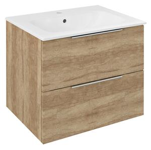 Sapho Sapho, dulap lavoar CIRASA 59,2x52x46cm, stejar Alabama, CR611-2222