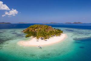 Fototapetă vlies insulă tropicală 375 x 250 cm