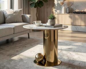 Masuta Cafea Nore 60x50h cm Gold