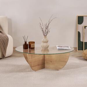 Măsuţă de cafea, Hanah Home, Culoare: Stejar Safir