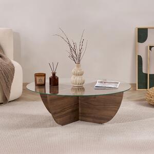 Măsuţă de cafea, Hanah Home, Culoare: Nuc