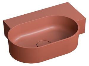 Omnires Ovo M+ lavoar 55x38 cm ovale de blat mat OVO555UWPTE