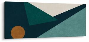 Tablou - Abstract cubic (120x50 cm)