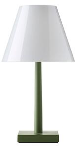 Lampă de masă Rotaliana, Dina+, reglabil, Verde, Camera de zi, Metal, Design