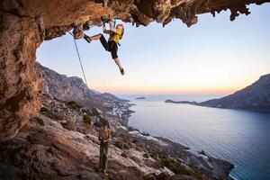 Fototapetă vlies alpinism 375 x 250 cm