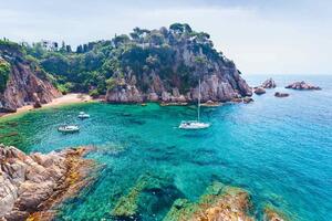 Fototapetă vlies costa brava 375 x 250 cm