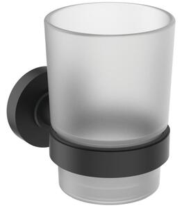 Suport pahar periute de dinti Ideal Standard IOM negru mat Negru mat