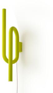 Lampă de perete Foscarini, Tobia, Galben, Camera de zi, Metal, Design