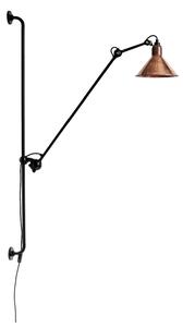 Lampă de perete Lampe Gras, 214 Round, Negru, Camera de zi, Metal, Design
