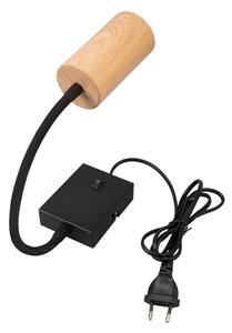 Lampă flexibilă de perete Brilagi SELE 1xGU10/30W/230V negru/bej