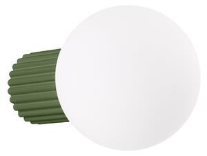 Lampă de perete SOLLUX LIGHTING, ORBI, reglabil, Verde, Baie, Aluminiu