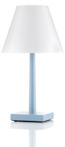 Lampă de masă Rotaliana, Dina+, reglabil, Albastru, Camera de zi, Metal, Design