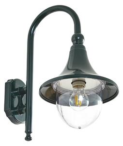 Lămpi de exterior Lindby, Daphne, reglabil, Verde, Balcon, Aluminiu, Antichitate