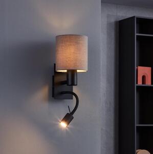 Eglo 900701 - Lampă LED flexibilă PASTERI 1xE27/40W/230V + LED/3,8W maro