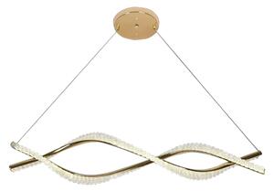 Toolight Toolight, lampă suspendată LED 95cm, 2800 lm, G033-CP, auriu strălucitor, OSW-06300