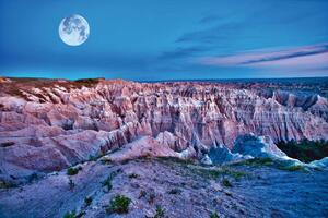 Fototapetă vlies parcul național badlands 375 x 250 cm