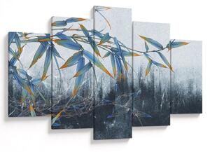 Tablou - Bambus pe perete (150x105 cm)