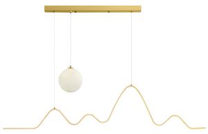 Lampa LED LHJ034-CP BRUSH GOLD