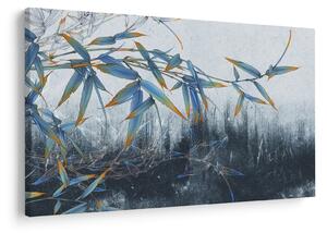 Tablou - Bambus pe perete (90x60 cm)