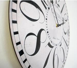 Ceas de perete decorativ cu cifre, design modern - NUMBER