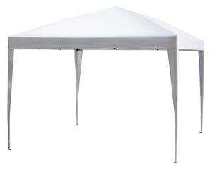 Gazebo Pliabil pentru Grădină Outsunny - Alb, 2.95x2.95m, cu Accesorii Includ | Aosom Romania