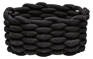 Kleine Wolke Fellone coș de baie negru 8605926060