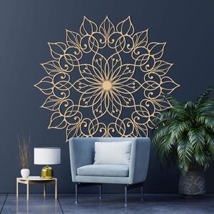 Decorațiune murală din lemn Mandala Lotus | QUASAR