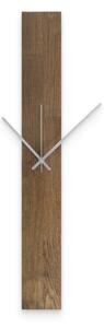 Ceas de perete elegant din lemn, design negru - TERRA