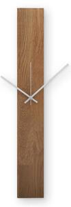 Ceas de perete din lemn de stejar, design modern - TKOI