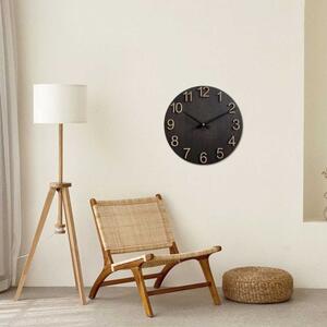 Ceas de perete de design din lemn masiv - GAKOU