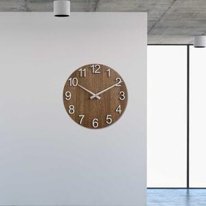 Ceas de perete elegant din lemn natural - TORRHTO