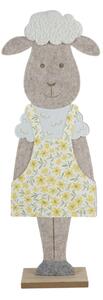 Decoratiune de Pasti FELT SHEEP 50 cm - mai multe culori Culoare: Galben