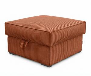 Taburet teracota SMART COSARO cu spatiu de depozitare 65x65 cm