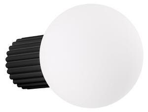 Lampă de perete SOLLUX LIGHTING, ORBI, reglabil, Negru, Baie, Aluminiu