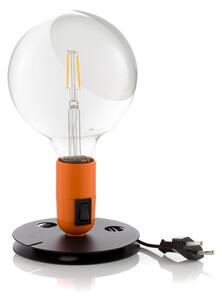 Lampă de masă FLOS, Lampadina, Portocaliu, Camera de zi, Metal, Design