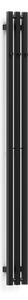 Oltens Stang (s) calorifer de baie decorativ 180x13 cm negru mat 55024300