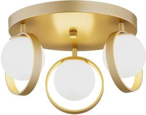 Argon Saturnia lampă de tavan 3x6 W auriu-opal 6248
